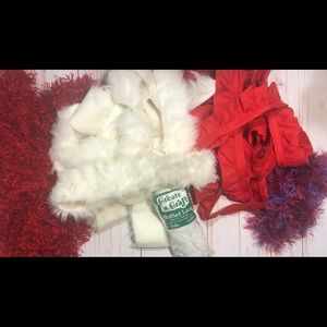 Sewing Trim-Ruffled, Fur & fringe